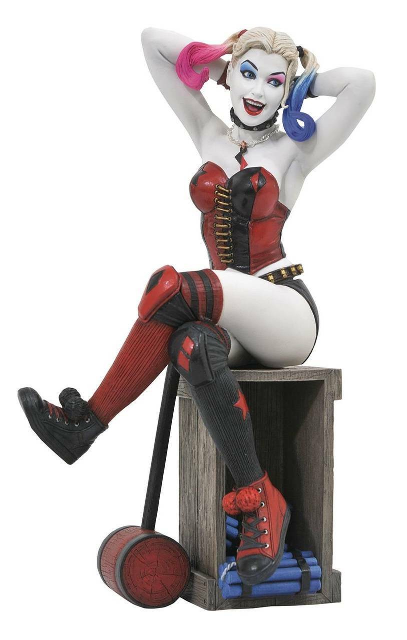 suicide squad harley quinn statue