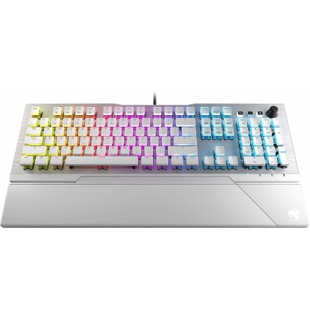 ROCCAT Vulcan 122 AIMO RGB balta mechaninė klaviatūra (US