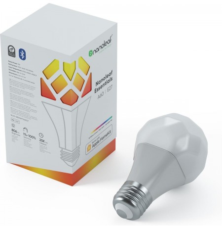 Nanoleaf Essentials Smart A19 | E27 lemputė | 800Lm, balta