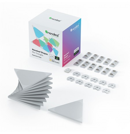 Nanoleaf Shapes Triangles Mini Expansion Pack (10 šviesų)