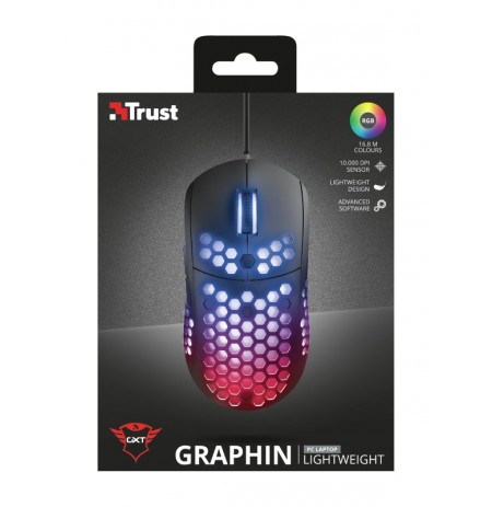 TRUST GXT 960 Graphin Ultra-lightweight Gaming Mouse | 10000 DPI
