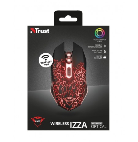 TRUST GXT 107 Izza wireless gaming mouse | 2000 DPI