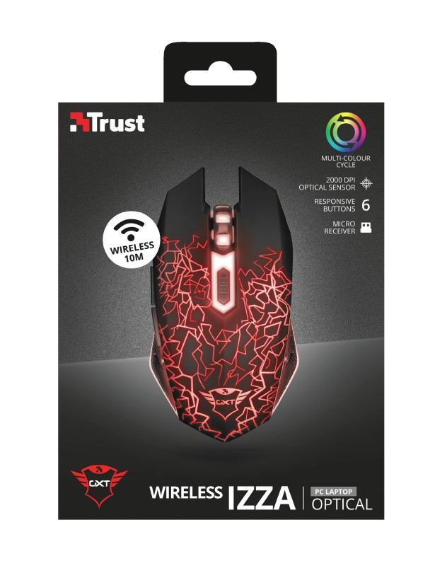 trust gaming mouse izza