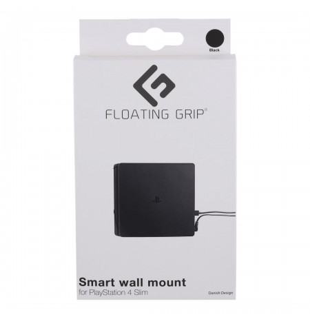 FLOATING GRIP PS4 Slim wall mount, black
