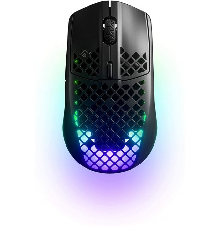SteelSeries Aerox 3 2022 Edition wireless lightweight gaming mouse | 18000 CPI (black)