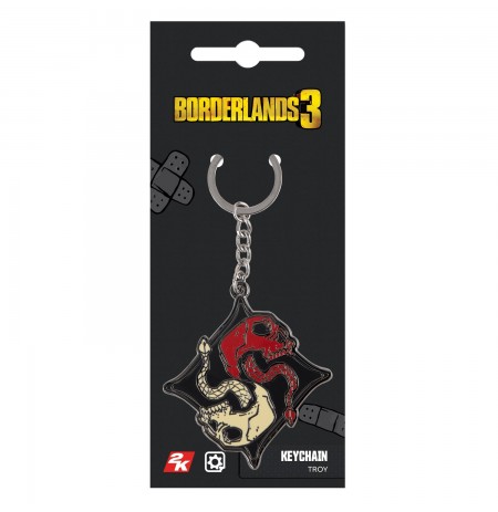 Borderlands 3 "Troy" keychain