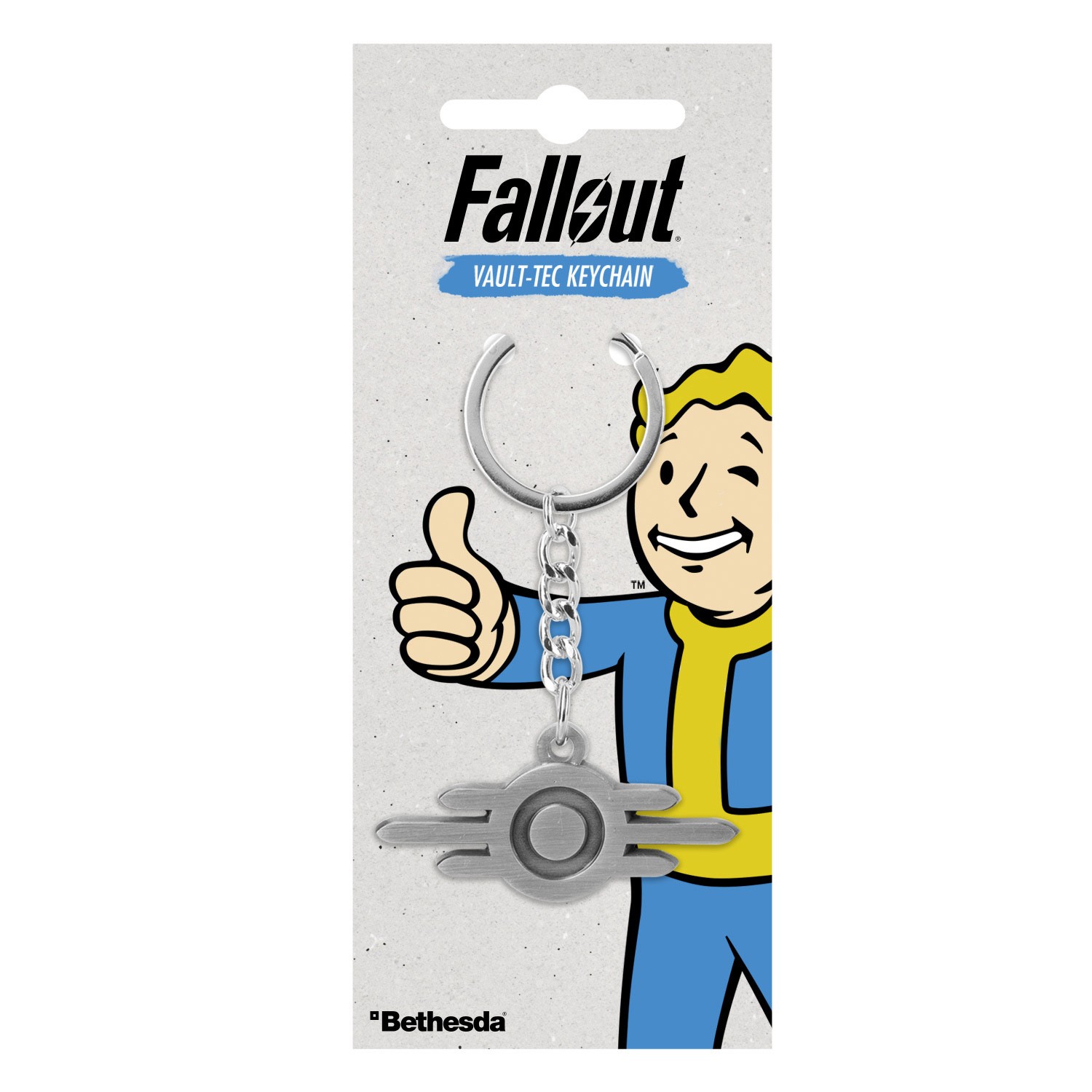 Fallout "Vault-Tec" raktų pakabukas