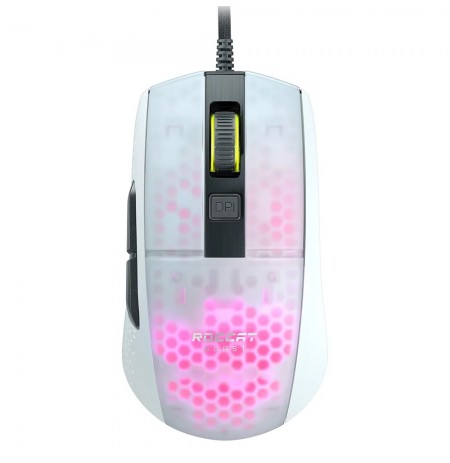 Roccat Burst Pro White Optical Wired Gaming Mouse