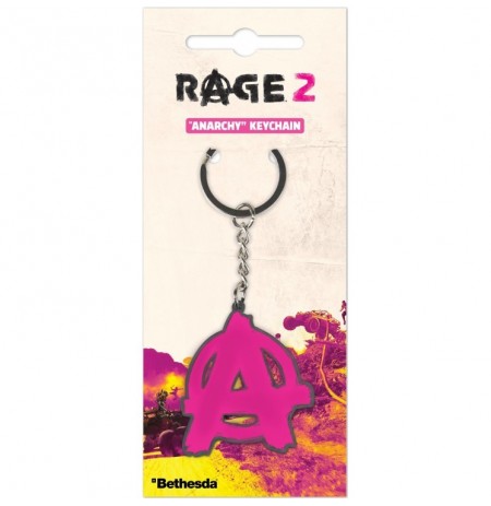 Rage 2 "Anarchy" keychain