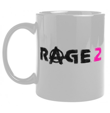 Rage 2 "Logo" White puodelis 