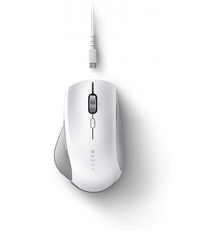 RAZER Pro Click balta belaidė ergonominė pelė | 16000 DPI