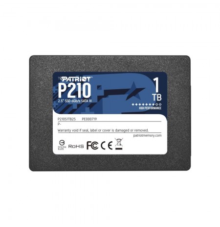SSD Hard Drive Patriot P210 1TB SATA3 2.5"