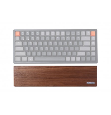 Keychron keyboard K2/K6 palm rest - Walnut brown | 317 x 80 x 15 mm