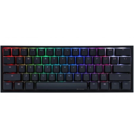Ducky ONE 2 Mini RGB mechaninė klaviatūra | US, Silent Red Switch