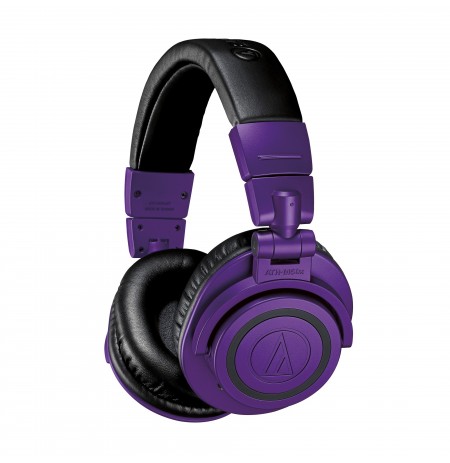 Audio Technica ATH-M50xBTPB belaidės ausinės (Purple/Black)