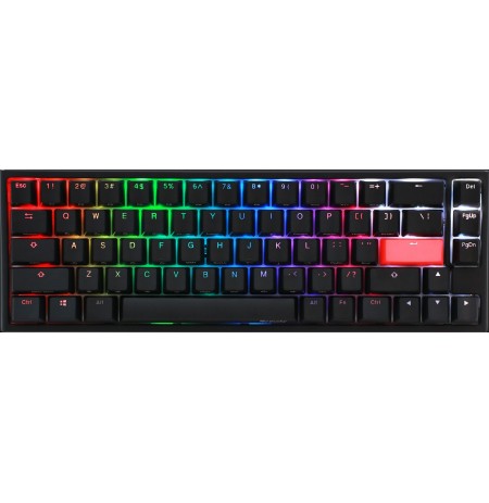 Ducky ONE 2 SF RGB mechaninė klaviatūra | US, Speed-Silver
