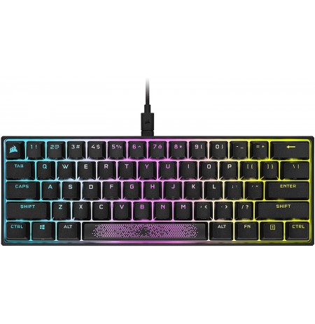 Corsair K65 RGB Mini Mechanical Gaming Keyboard | US, Red  Switch