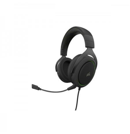 Corsair HS50 PRO STEREO Gaming Headset Wired (Green)