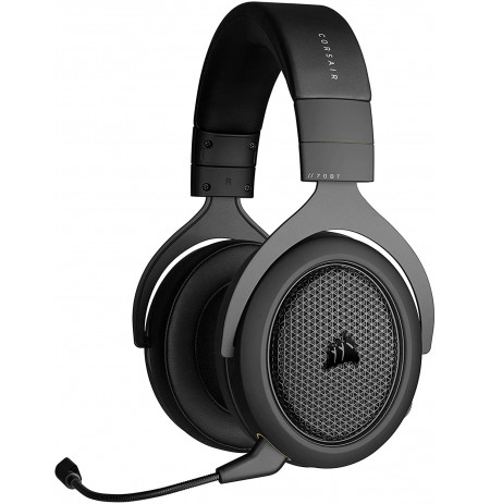 Corsair HS70 Wired Gaming Headset with Bluetooth (Black/Grey)