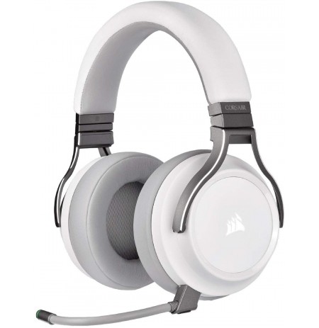 Corsair VIRTUOSO RGB WIRELESS High-Fidelity Gaming Headset  (White)
