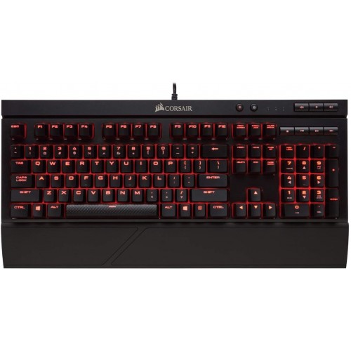 corsair keyboard red