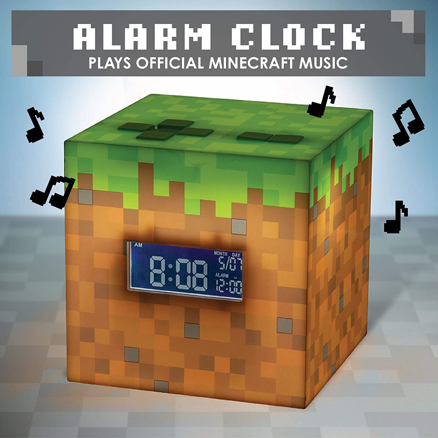 Minecraft часы. Будильник Minecraft. Paladone Minecraft Alarm Clock. Будильник КРИПЕР. Часы из МАЙНКРАФТА.