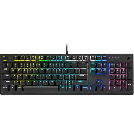 Corsair K60 RGB PRO Low Profile Mechanical Gaming Keyboard | Low Profile Speed Switch