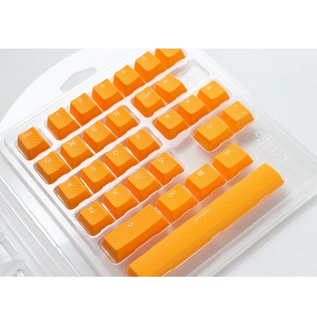 Ducky Rubber Keycap Set | 31, Orange