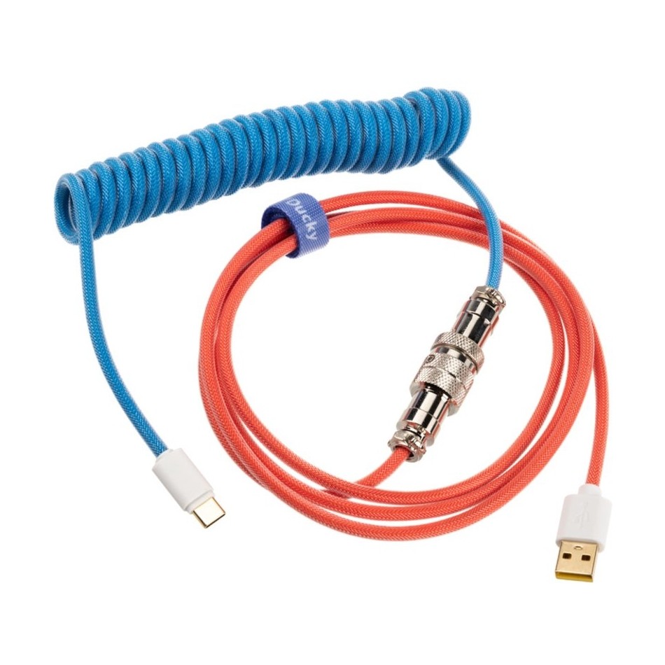 ducky coiled cable