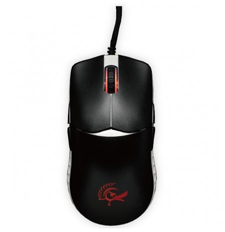 Ducky Feather Black & White Optical gaming mouse | 16000 CPI Huano Switch
