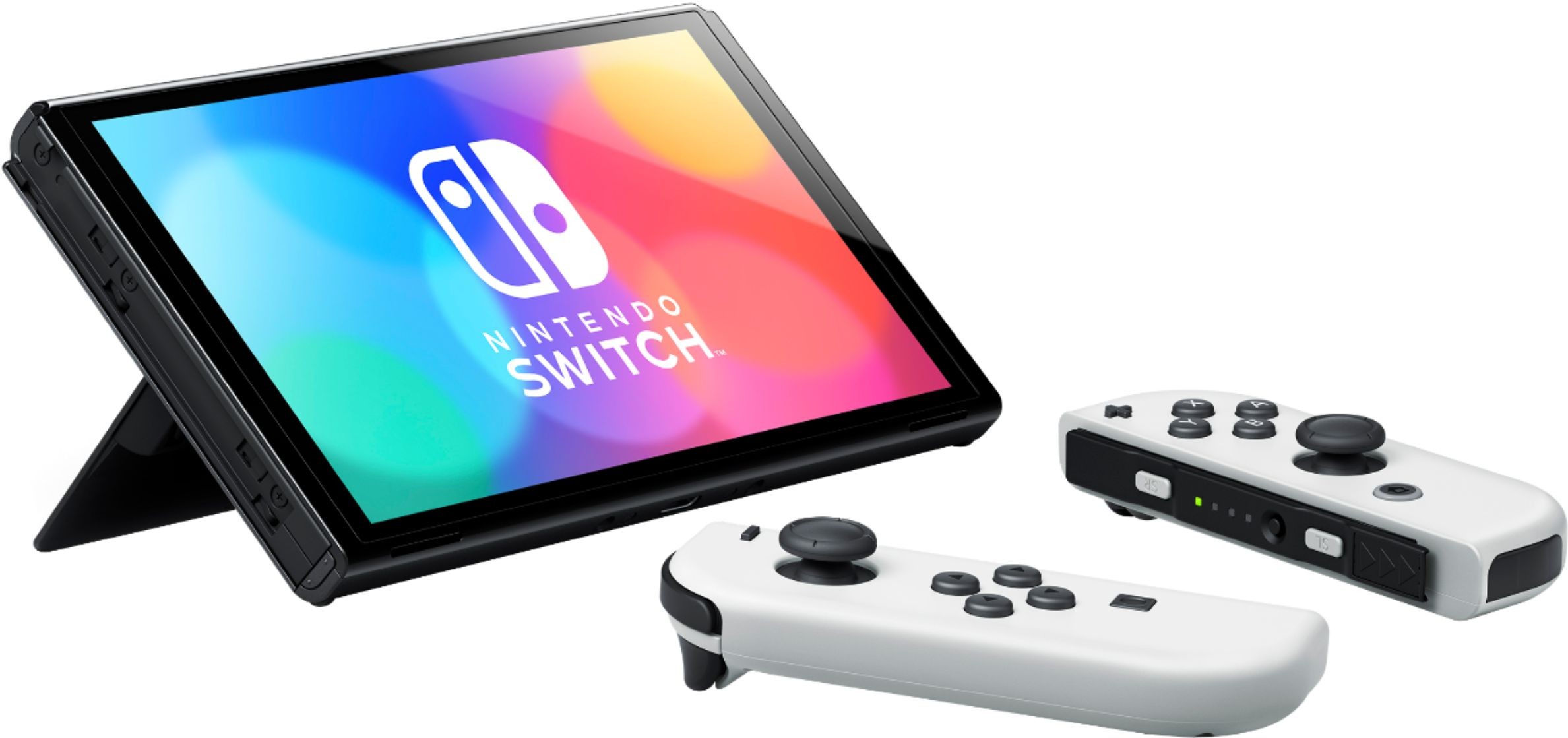 Nintendo Switch OLED console (with White Joy-Con)