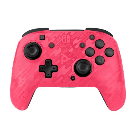 PDP Faceoff Deluxe Wireless Controller - Pink Camo 