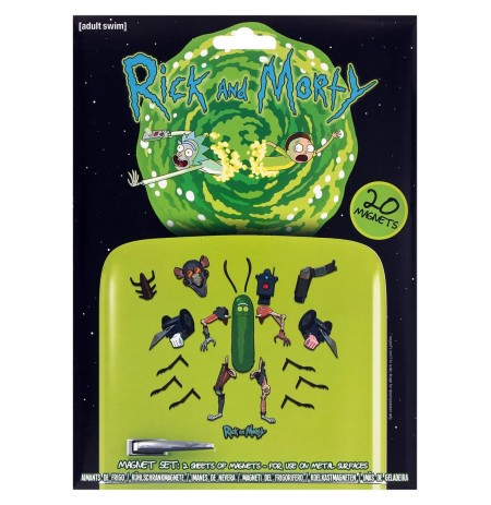 Rick and Morty (Weaponize The Pickle) Magnet Set 