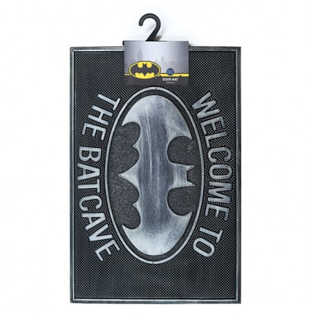 Batman (Welcome to the Batcave) guminis durų kilimėlis | 40x60cm