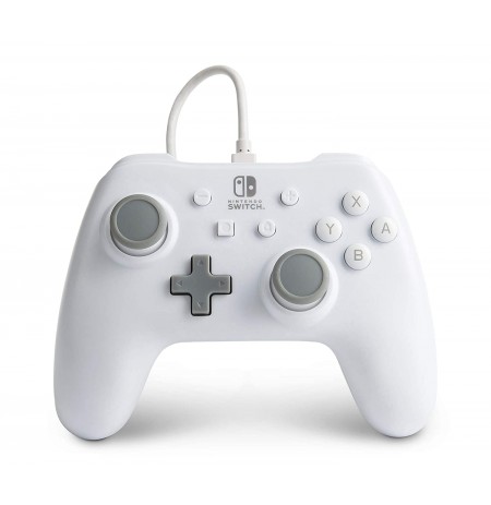PowerA WIRED CONTROLLER FOR NINTENDO SWITCH (White)