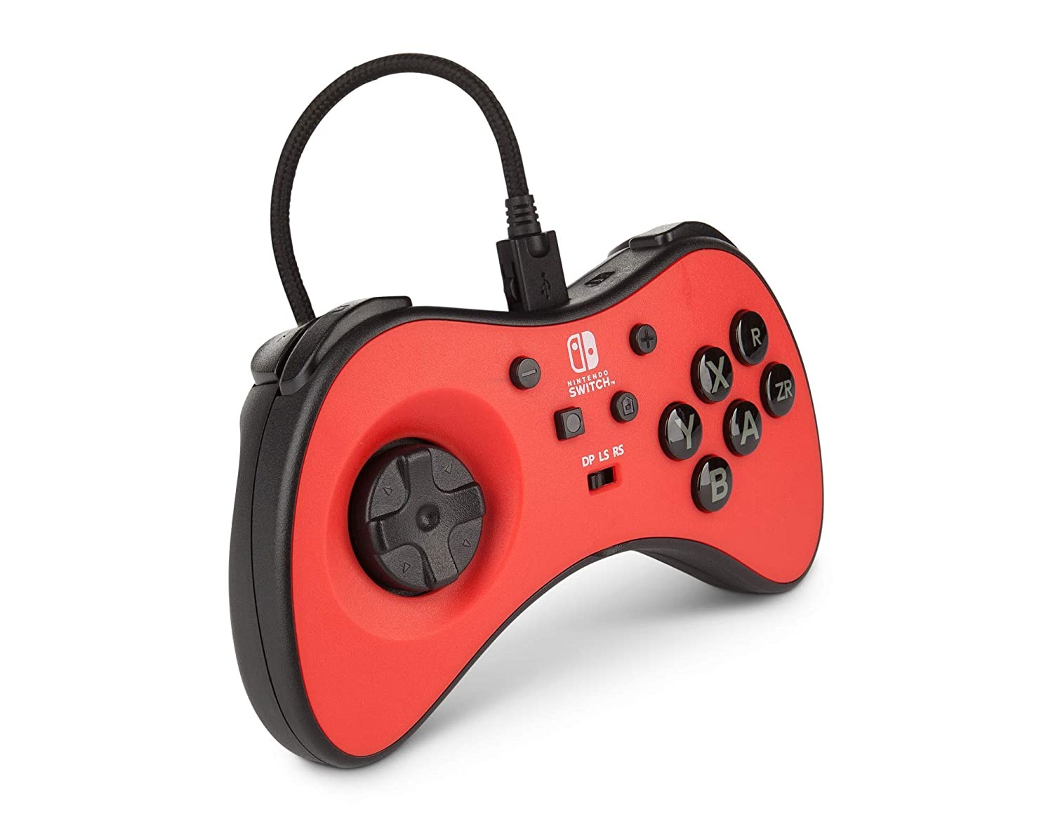 PowerA FightPad Laidinis Valdiklis | Nintendo Switch (Raudonas)