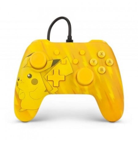 PowerA Pikachu Static Yellow Wired Controller for Nintendo Switch