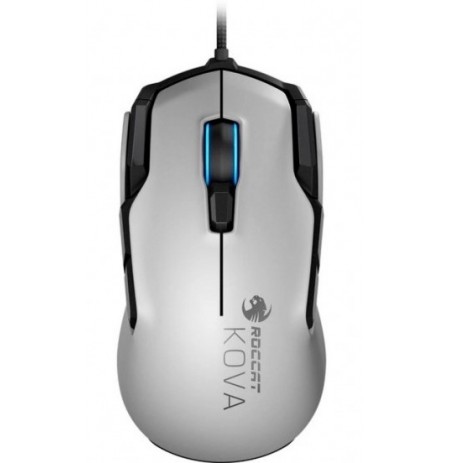 Roccat Kova AIMO White Ambidextrous Wired RGB Gaming Mouse
