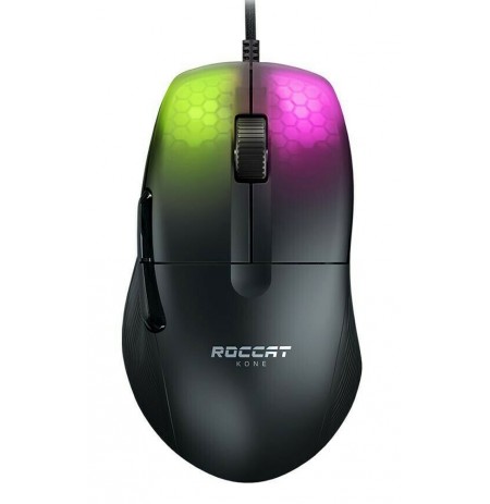 Roccat Kone Pro AIMO juoda laidinė RGB žaidimų pelė