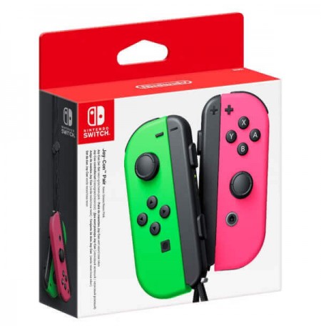 Nintendo Switch Joy-Con Pair Neon Green / Neon Pink