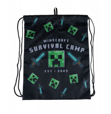 Minecraft (Survival Camp) sportinis krepšys