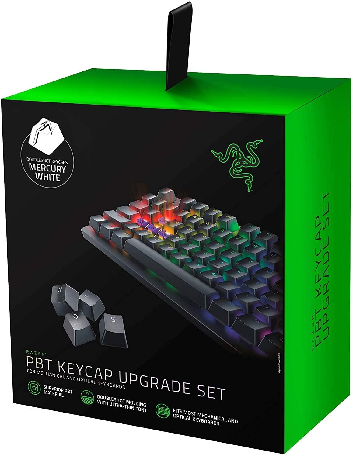 hyperx pudding keycaps compatibility razer