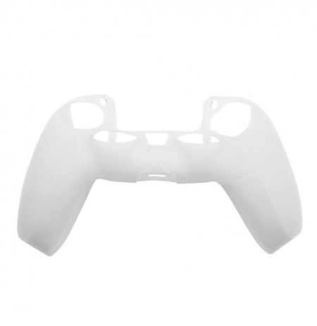 Silicone Skin Case for PS5 Controller (White) 