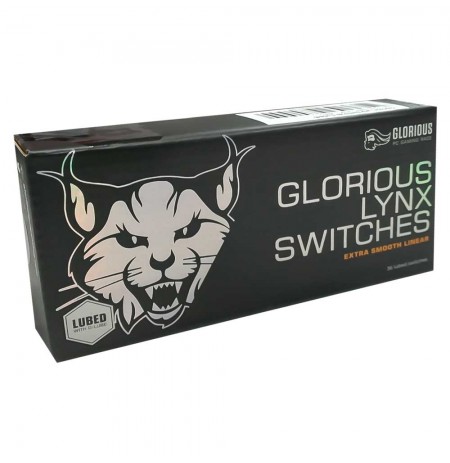 Glorious PC Gaming Race Lynx switchai | Linear Lubed (36 vnt) 