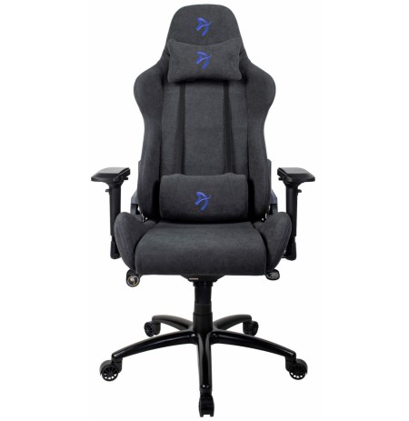 Arozzi VERONA SIGNATURE SOFT FABRIC juoda/mėlyna ergonominė kėdė