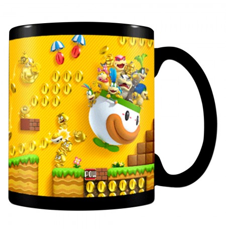 Super Mario Gold Coin Rush puodelis| Reaguojantis į karštį 315ml
