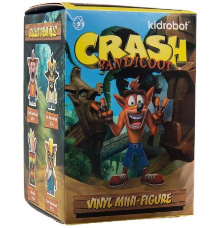 Crash Bandicoot Mini vinilo figūrėlės 
