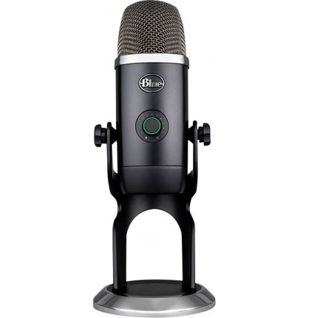 Blue Yeti X (juodas) kondensatorinis mikrofonas