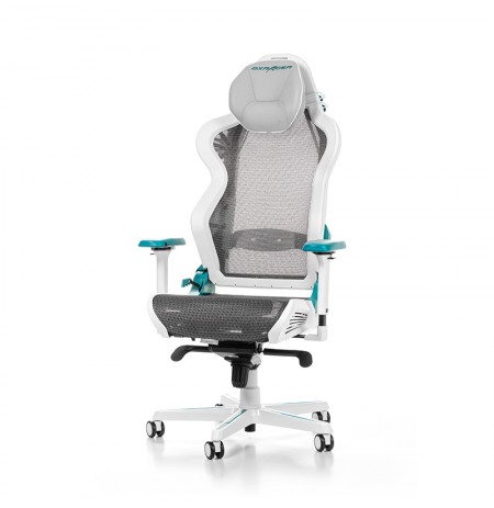 DXRACER Air Series R1S-WQG balta/žydra ergonominė kėdė 