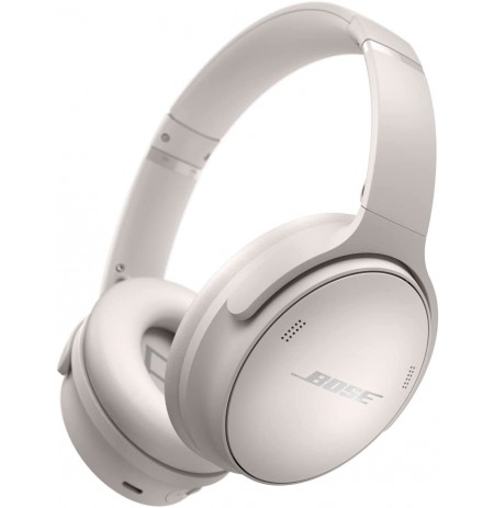 BOSE Quietcomfort QC45 triukšmą slopinančios belaidės ausinės (balta) | Bluetooth